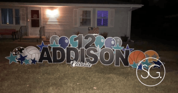 Addison's 12th Birthday Sign